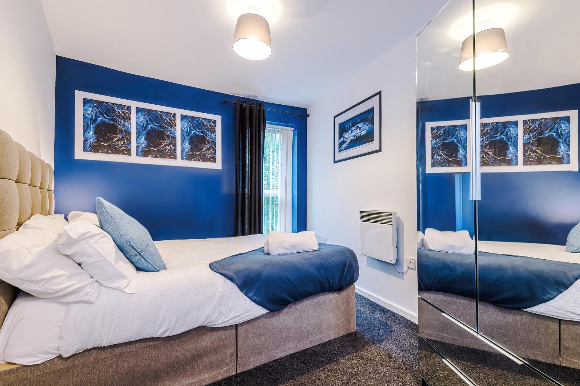 2 Bed Apartment With Balcony Private Parking Near Etihad Stadium, Coop Live Manchester Exterior foto