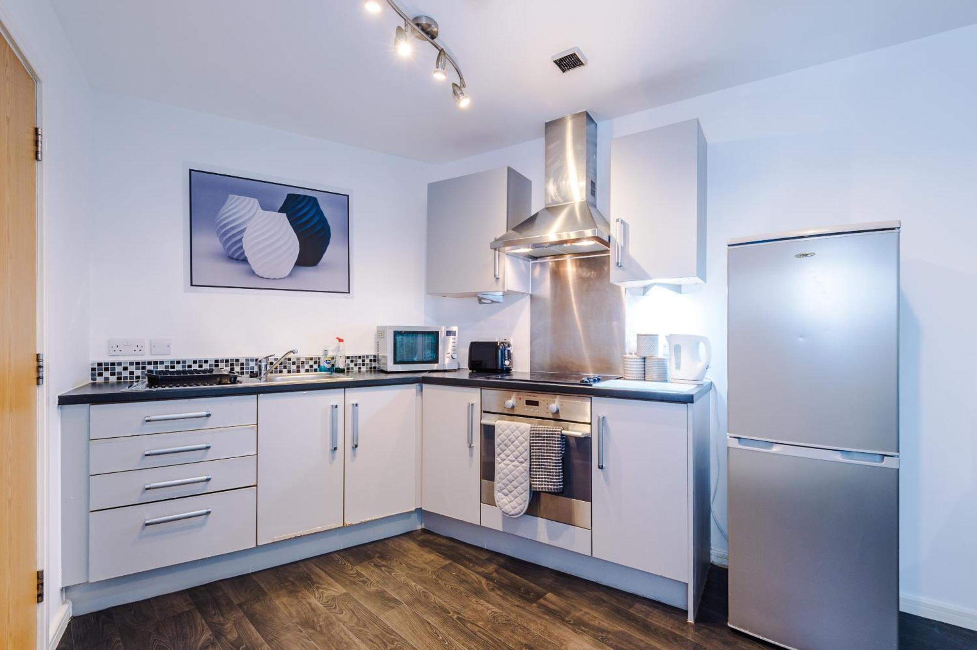 2 Bed Apartment With Balcony Private Parking Near Etihad Stadium, Coop Live Manchester Exterior foto